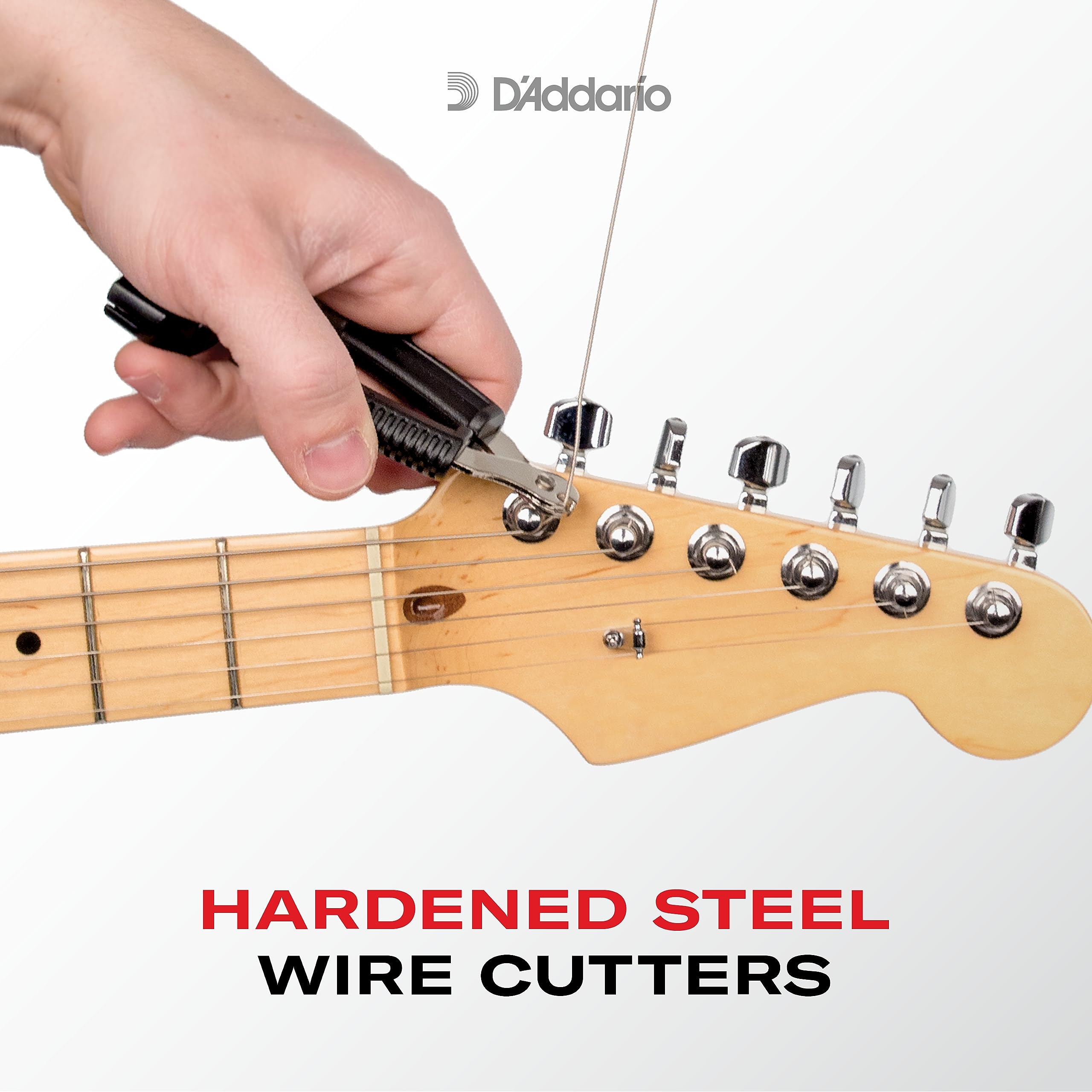 D'Addario Accessories Pro-Winder Guitar String Winder, Cutter, Bridge Pin Puller - All in One Guitar Tool - Black - Image 5