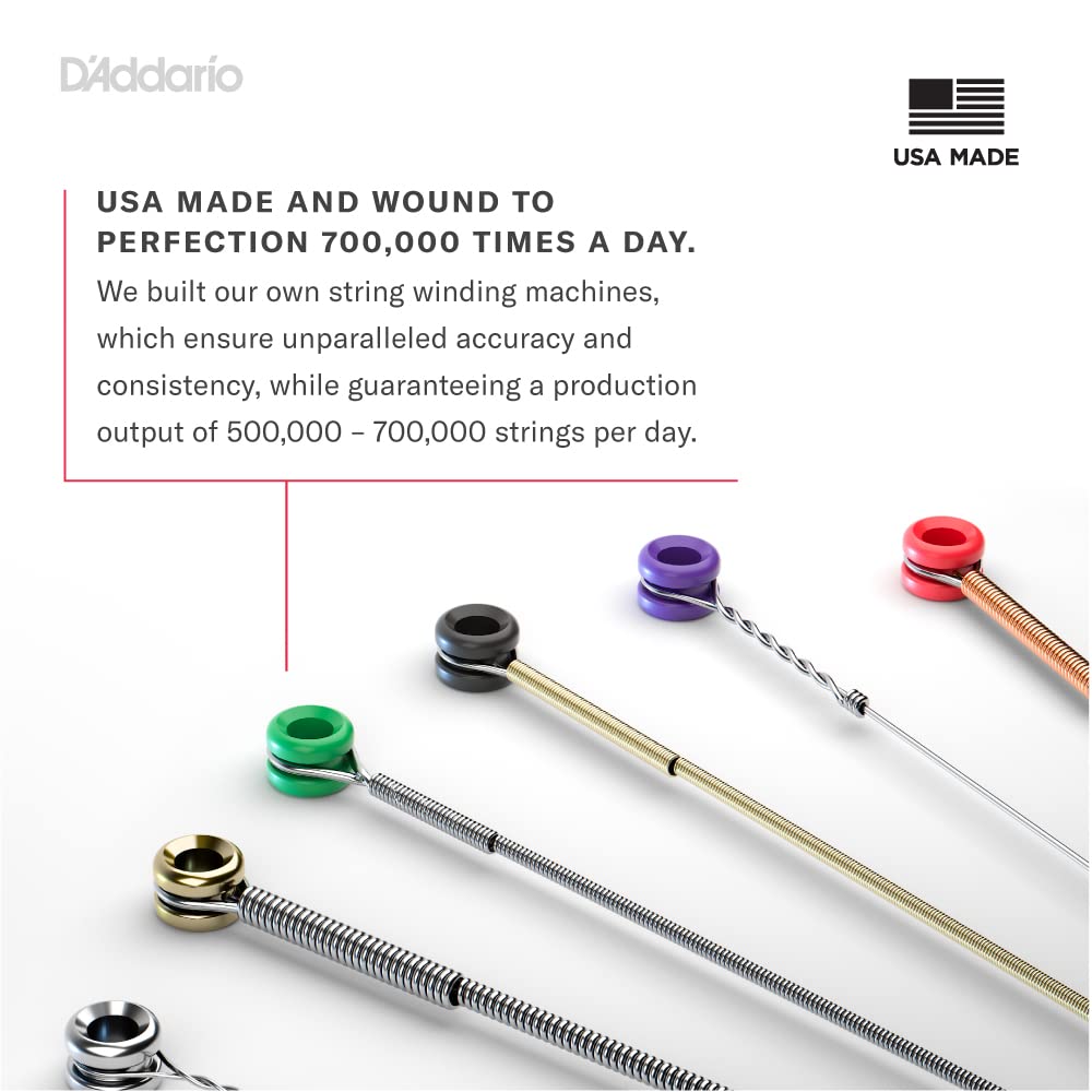 D'Addario EXL170BT 45-107 Gauge Nickel Wound Bass Guitar Strings, Balanced Tension Light - Image 5