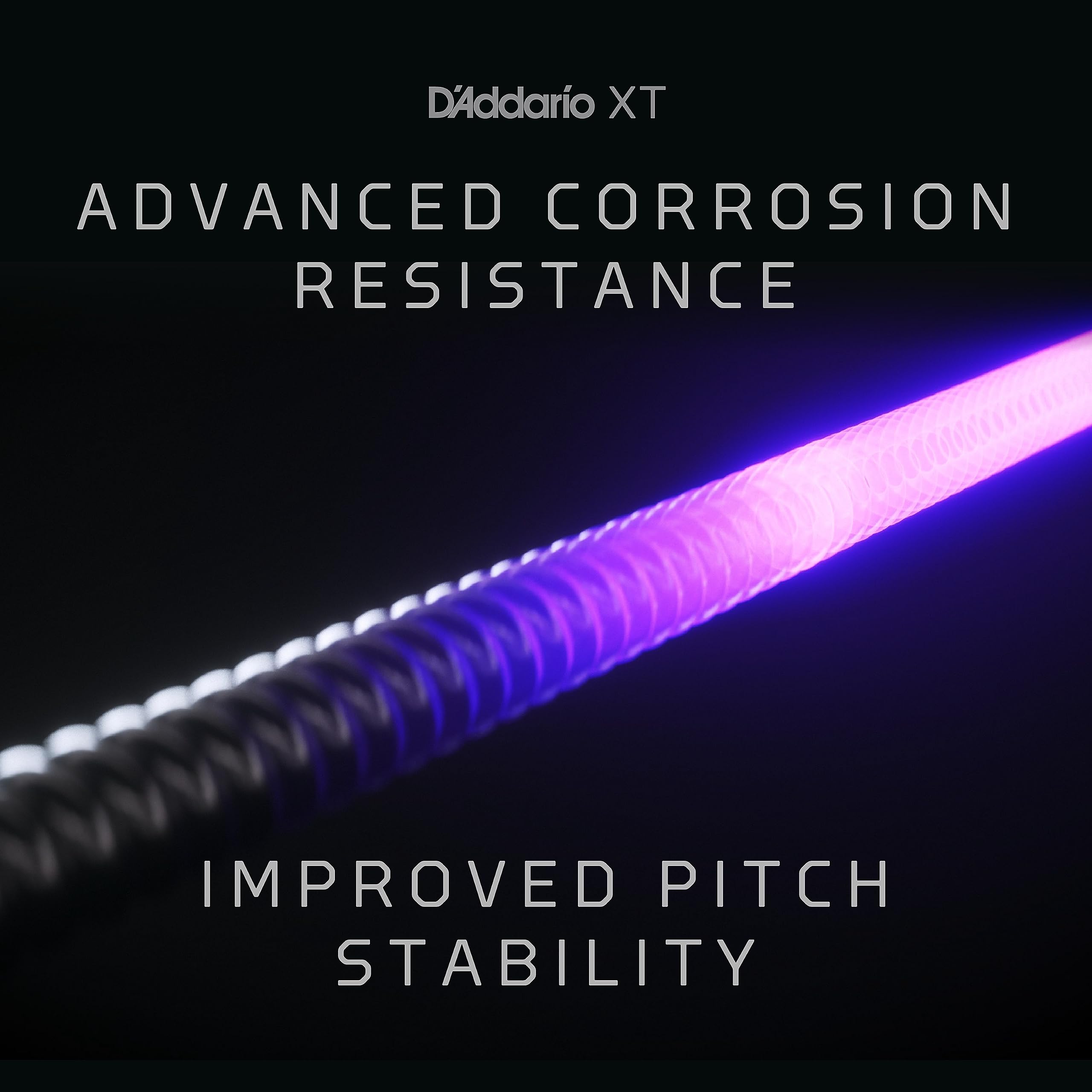 D'Addario Electric Guitar Strings, XT Nickel Coated, XTE1046, Regular Light Gauge 10-46, 6-String Set, Pack of 1 - Image 4