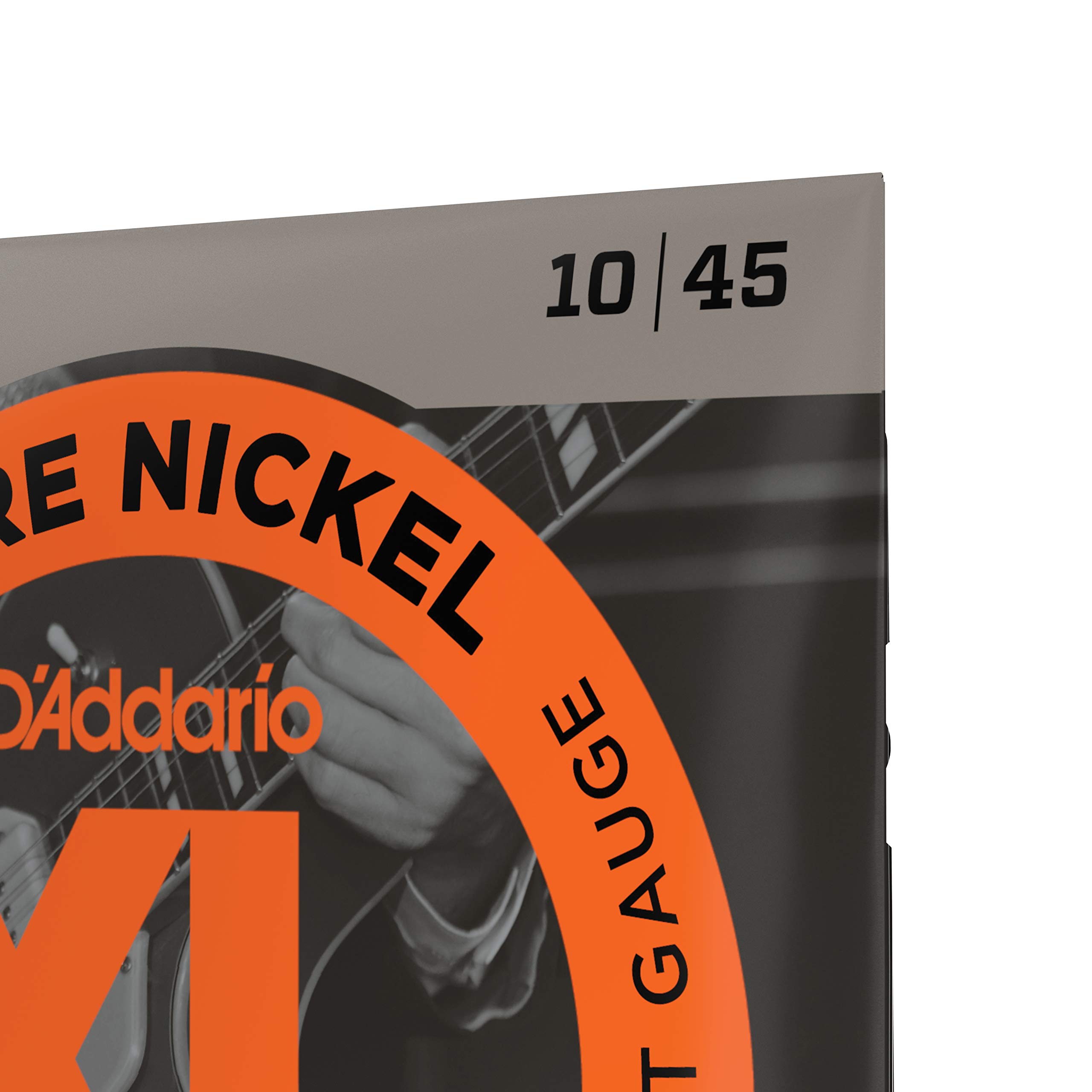 D'Addario Guitar Strings - XL Pure Nickel Electric Guitar Strings - Round Wound - Warm, Bright, Vintage Sound - EPN110 - Regular Light, 10-45 - Image 4