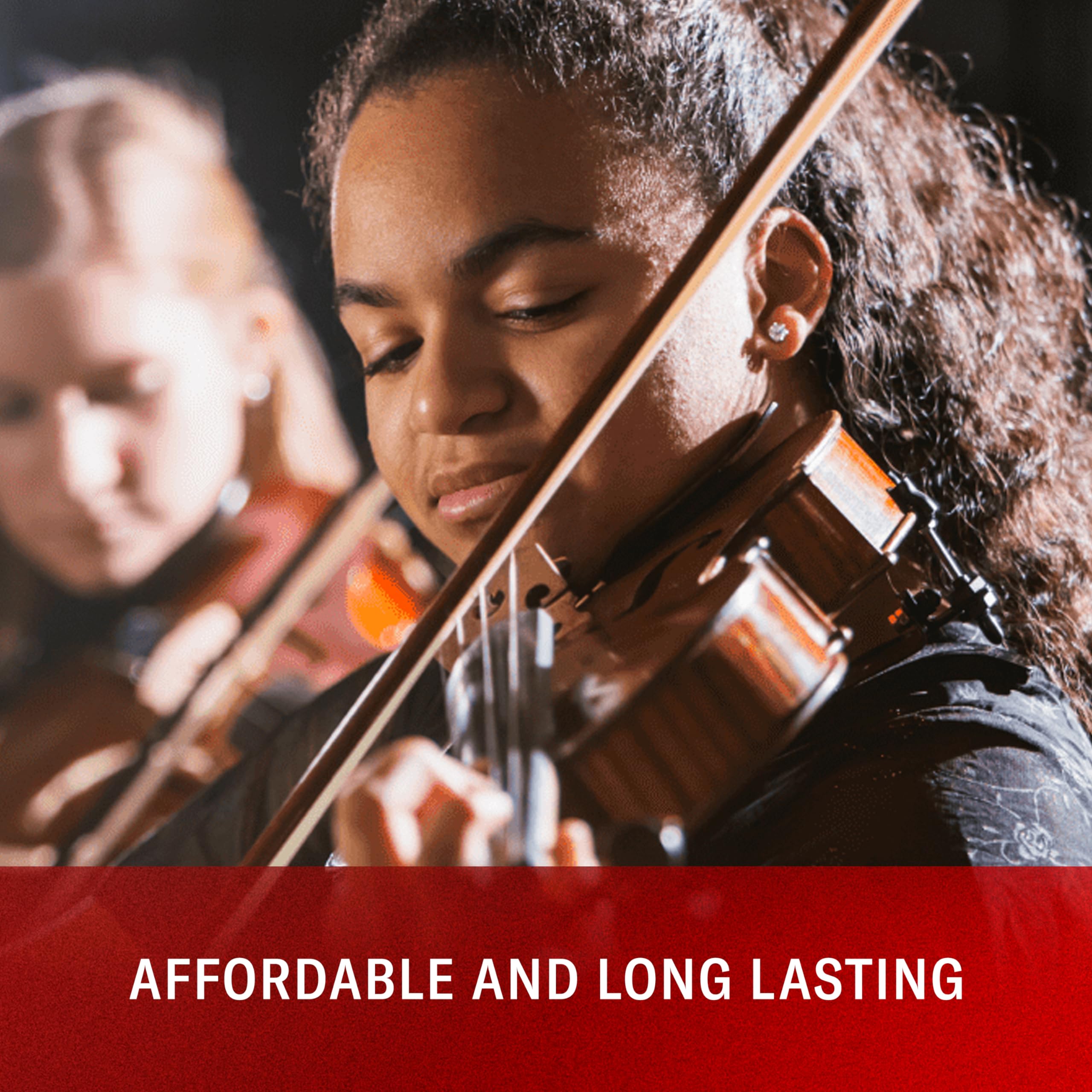 D’Addario J1010 Prelude Cello String Set, 4/4 Scale Medium Tension (1 Set) –Solid Steel Core, Warm Tone, Economical, Durable – Educator’s Choice for Student Strings – Sealed Pouch Prevents Corrosion - Image 4