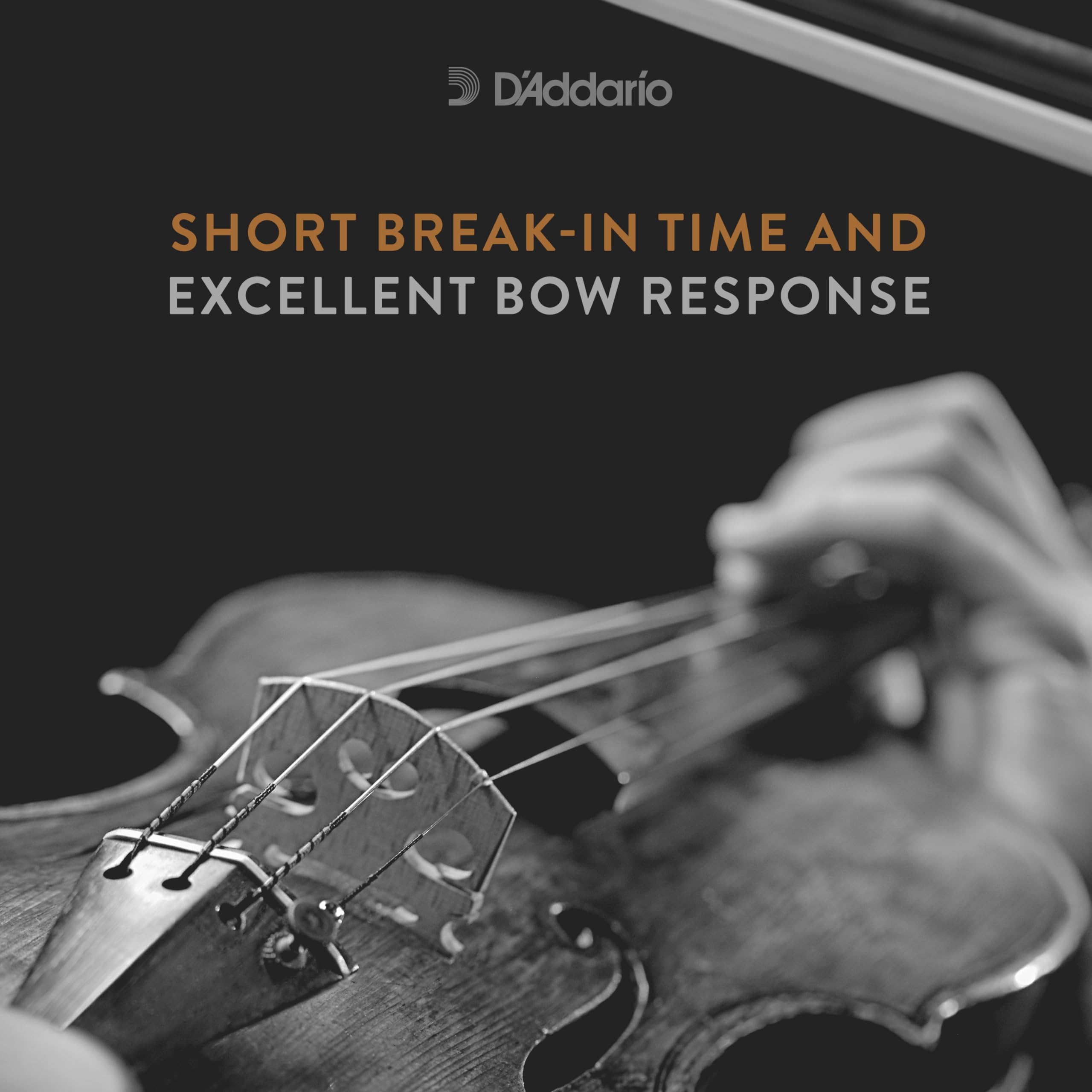 D'Addario Kaplan Amo Viola String - Single D String - KA412 LM - Viola Strings - Long Scale, Medium Tension - Image 4