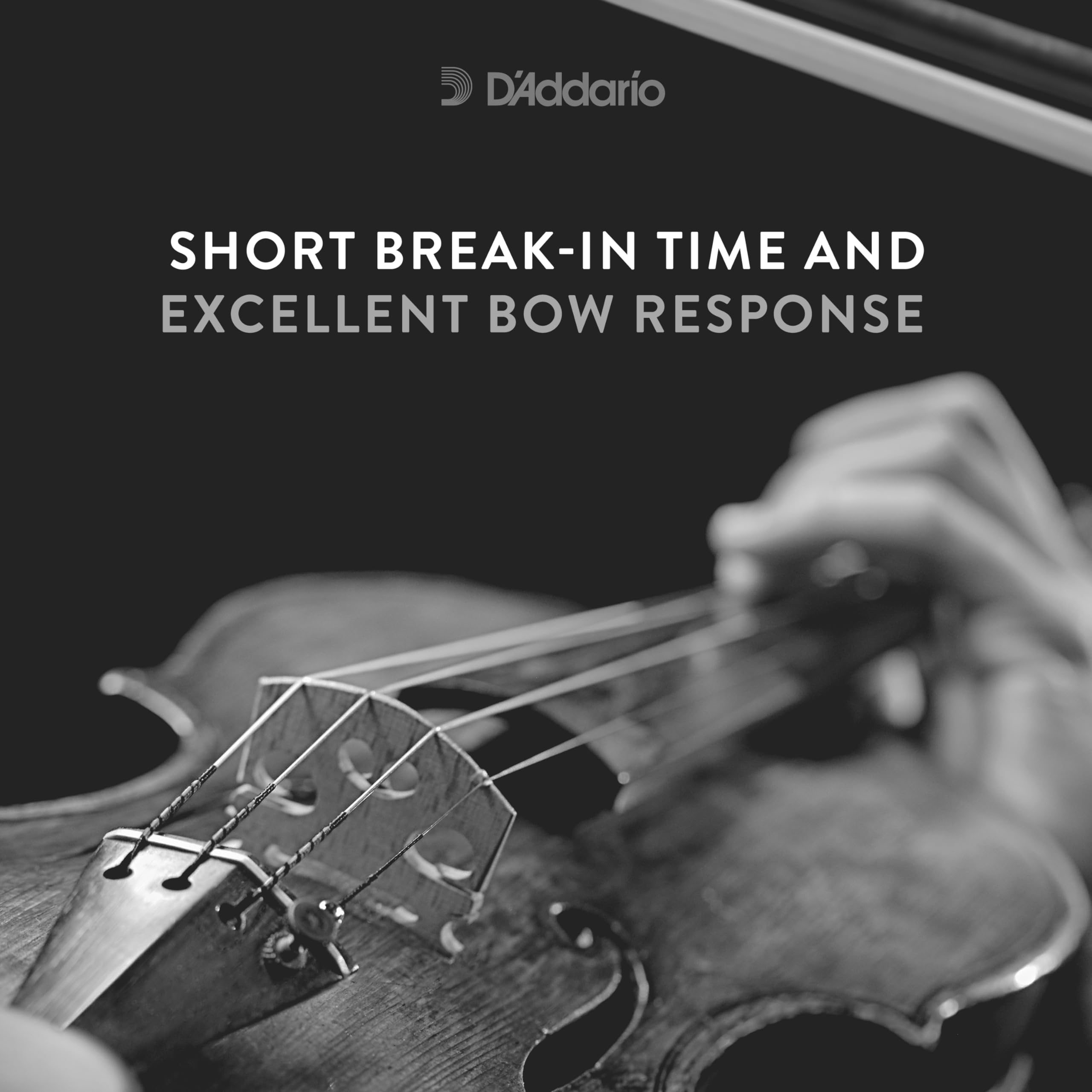 D'Addario Kaplan Vivo Viola Strings - Full Set - KV410 MM - Viola Strings - Medium Scale, Medium Tension - Image 4