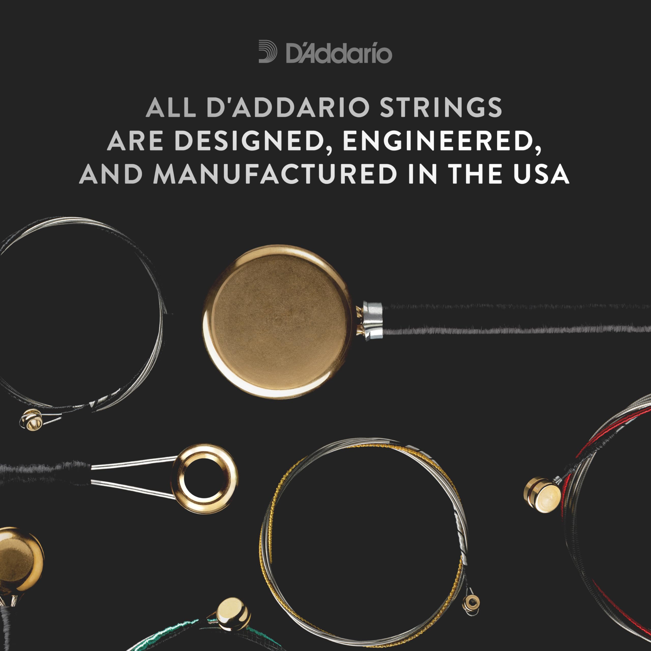 D'Addario Kaplan Vivo Viola Strings - Full Set - KV410 MM - Viola Strings - Medium Scale, Medium Tension - Image 5