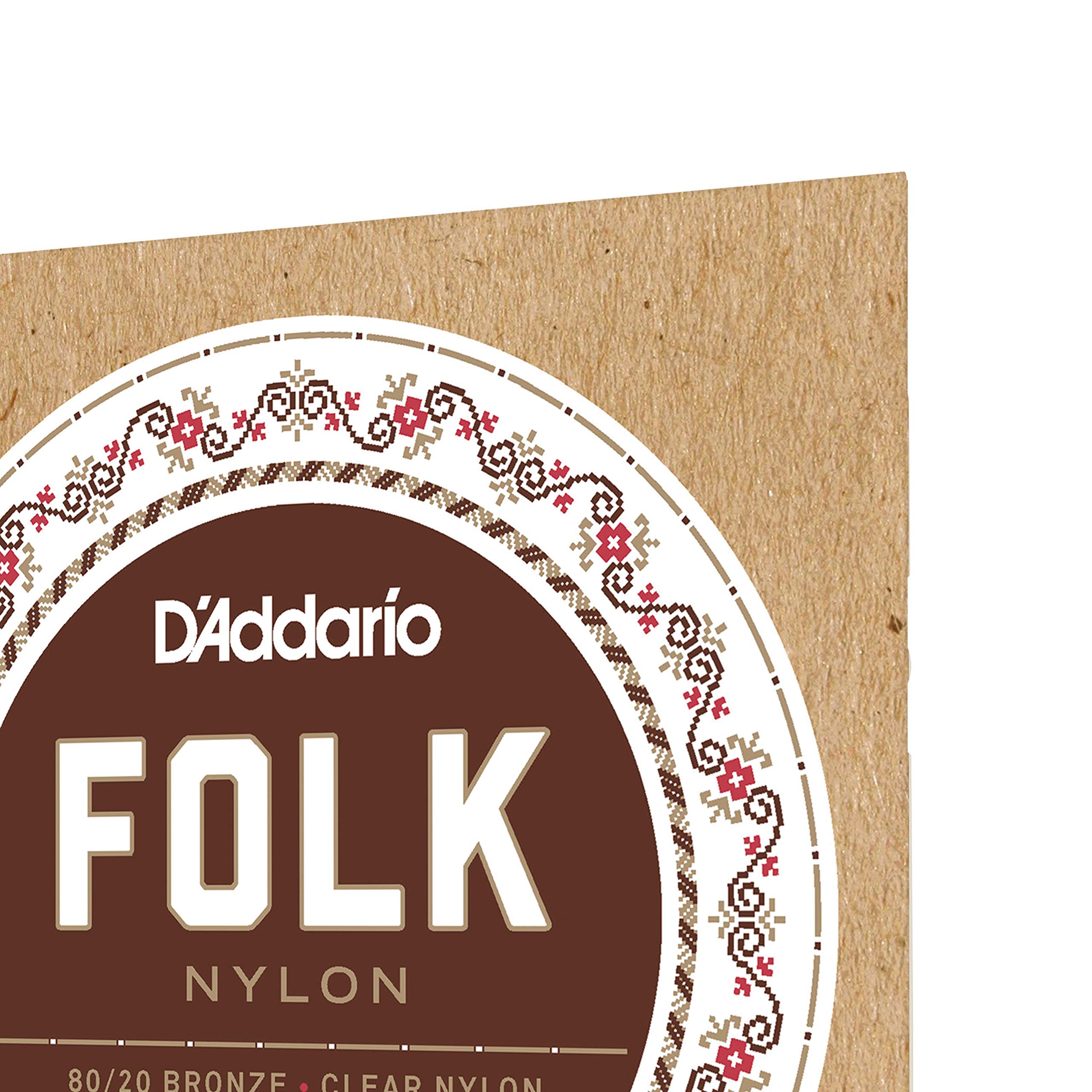 D'Addario Set Classic Guitar Folk Clr 8020 Ball (EJ33) - Image 4