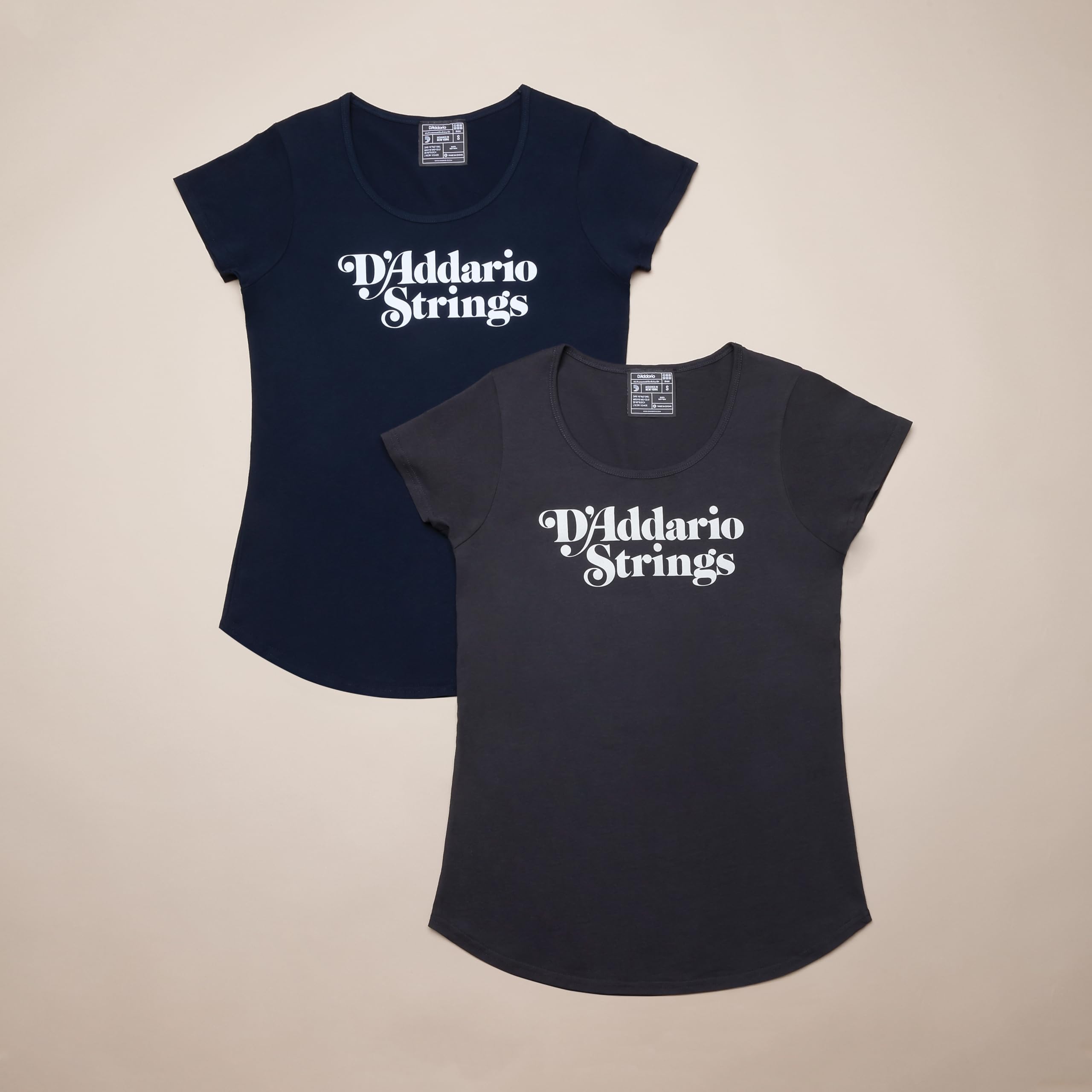 D'Addario Strings 1978 T-Shirt Coal - Image 5