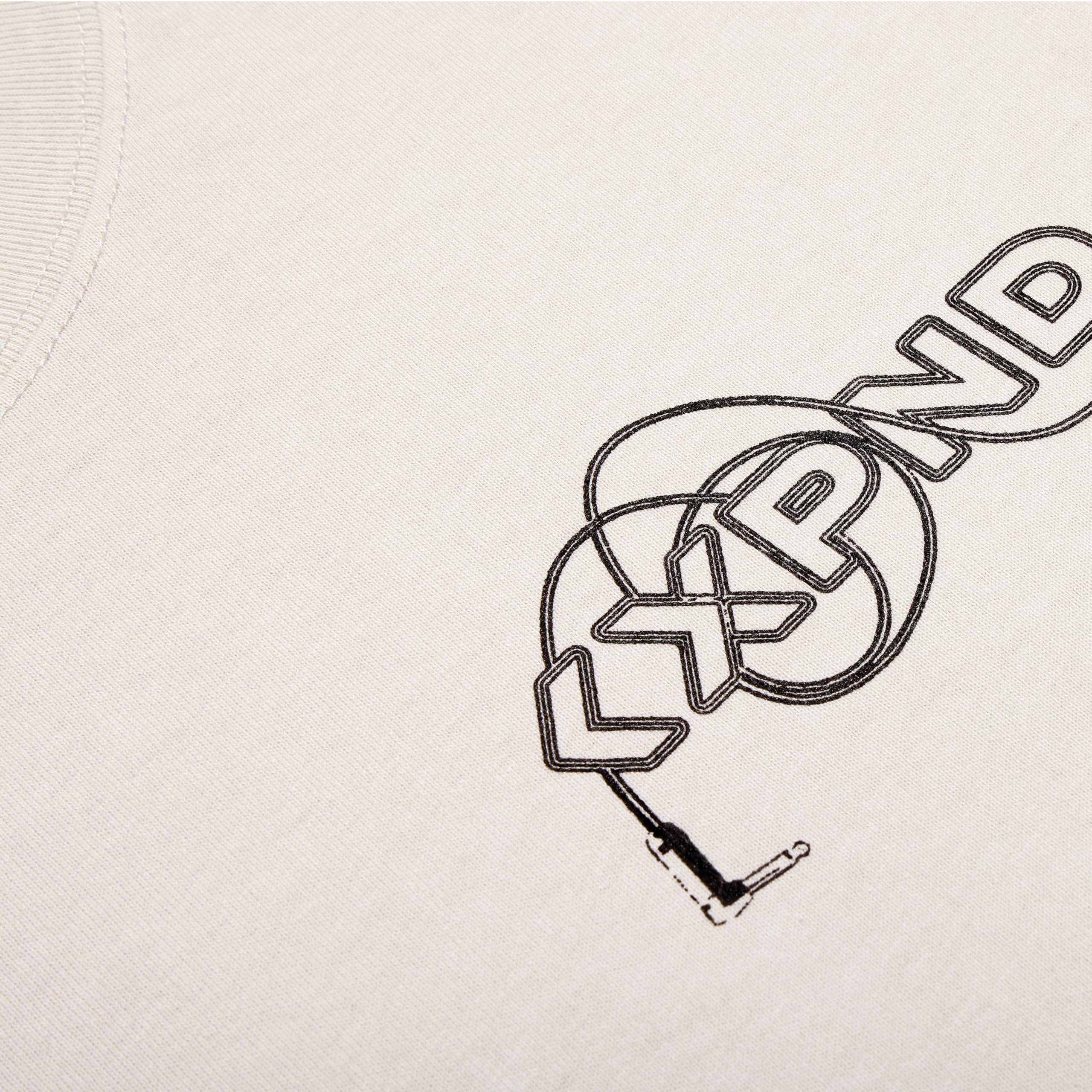 D'Addario XPND Pedalboard T-Shirt, Bone White, XL - Image 3